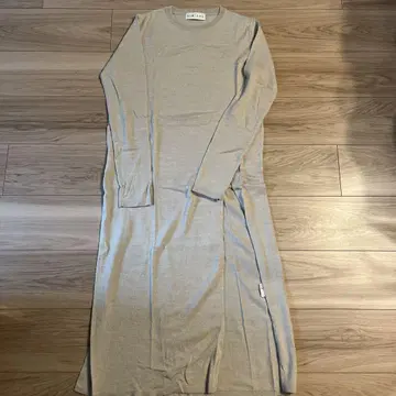 RIM.ARK Both slit long knit tops 36