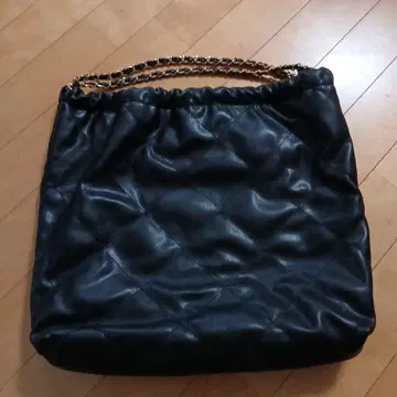 SLOBE IENA 퀼팅 숄더백 블랙