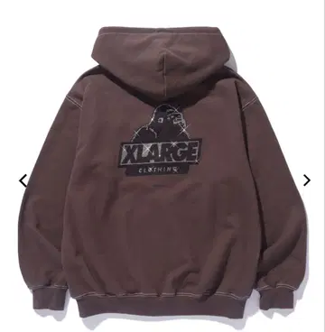 XLARGE 지퍼 후드티