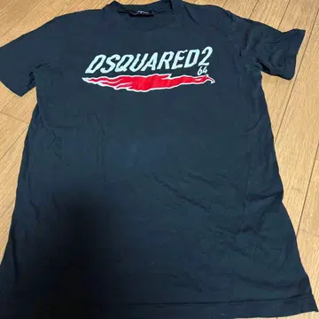 DSQUARED2 블랙 T셔츠 M