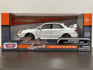 스바루 임프레자 WRX STi 화이트 MOTORMAX 1/24