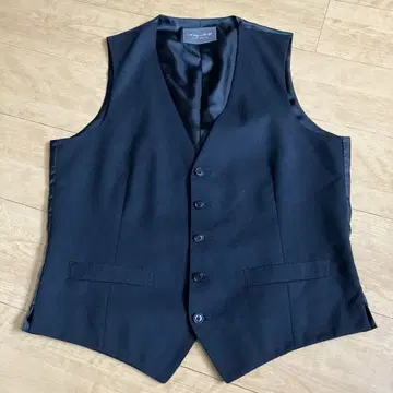 UNITED ARROWS 블랙 수트 베스트