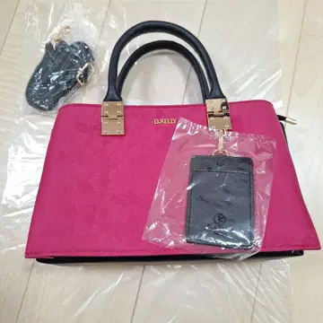 D.KELLY 핑크 핸드백 미사용 새상품