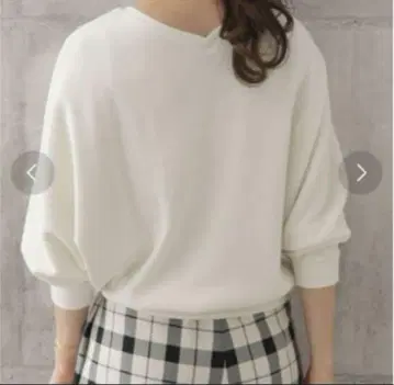 어반 리서치 도어스 2WAY 돌먼 티셔츠 화이트