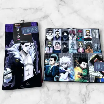 아베일 HUNTER x HUNTER 미니 타월 머플러 타월