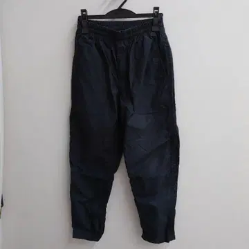 Sans Limite 블랙 밴딩 테이퍼드 팬츠
