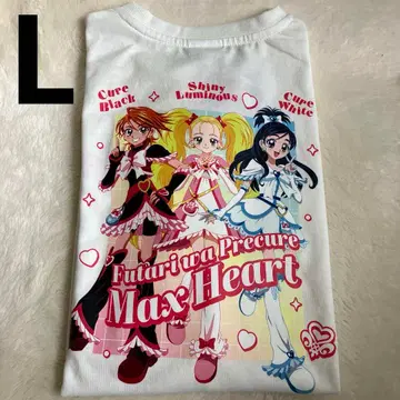 최종 가격 아베일 빛의 전사 프리큐어 맥스하트 T셔츠 L사이즈