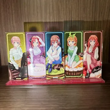 5등분의 신부 SWEETS PARTY 아크릴 스탠드 플레이트