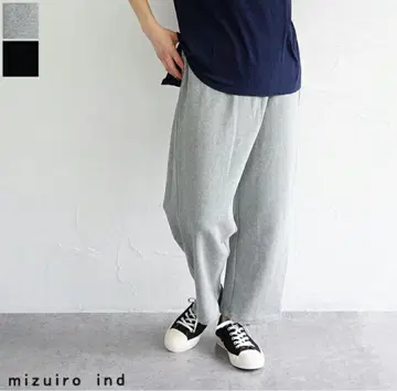 미즈이로 인드 맨투맨 랩 라이크 이지 팬츠