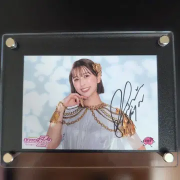 타마이 시오리 책갈피 브로마이드 사인 포함 아크릴 프레임 포함