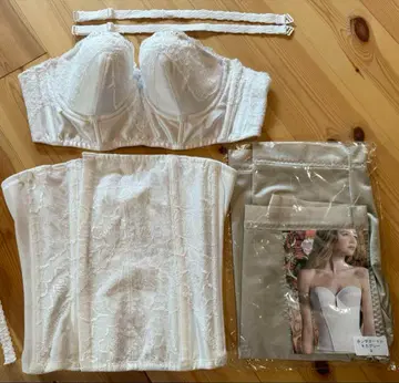 브라이덜블룸 롱 거들 S 트림프 C70 64 상하의 세트