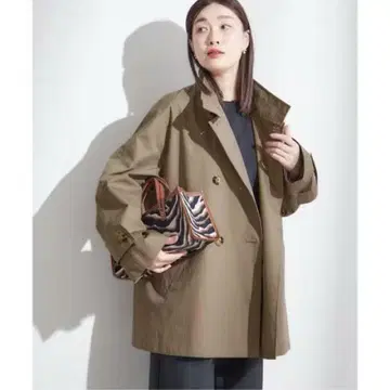 저널 스탠다드 NALYA 스탠드 더블 숏코트 레사쥬