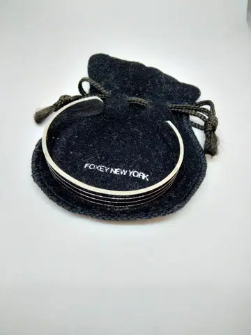 FOXEY 폭시 팔찌 뱅글 미사용 레트로