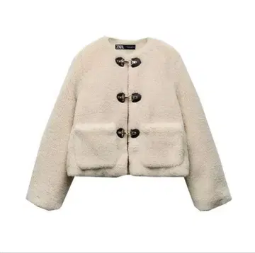 ZARA 자라 보아 자켓 xs 사이즈