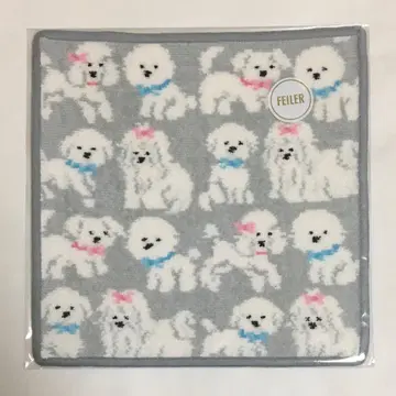 페이러 손수건 모후모후 완찬 실버 그레이