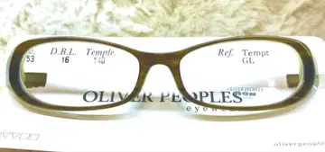 OLIVER PEOPLES Tempt GL 안경 53-16-140 새상품