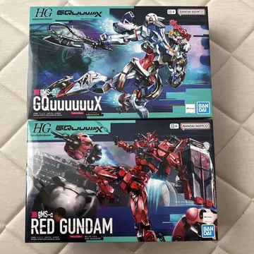 HG 00 uuuuuX & RED GUNDAM 세트
