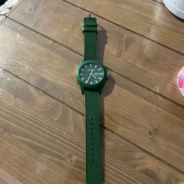 LACOSTE 그린 손목시계