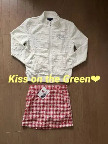 Kiss on the Green 재킷 & 스커트 세트