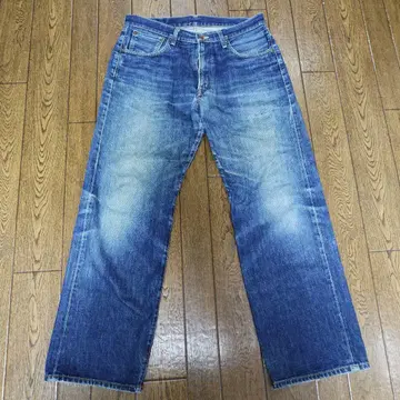 EDWIN 505X 인디고 데님 팬츠 W34 L34