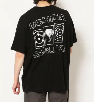LIBERExNARUTO 사스케 T셔츠