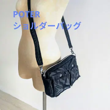POTER 숄더백 블랙 탱커 새상품급
