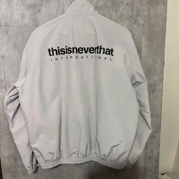 thisisneverthat 나일론 자켓 화이트 M