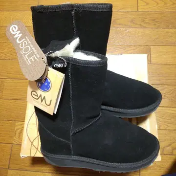 emu 블랙 어그 부츠