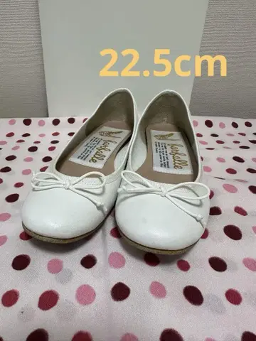 파르팔레 발레 슈즈 화이트 스무스 35 사이즈