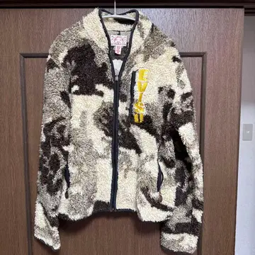 EVISU 카모플라쥬 플리스 자켓 38