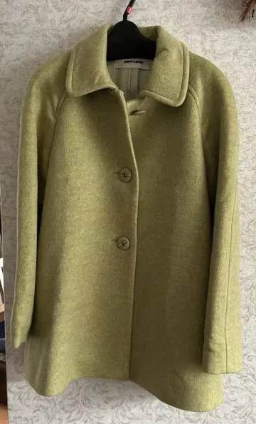 pierre cardin 올리브 그린 코트