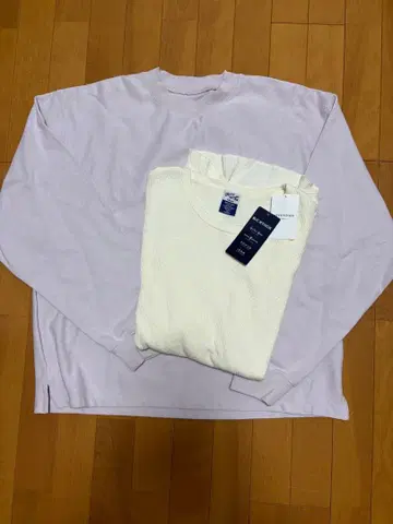 B.C.STOCK 택 포함 새상품 맨투맨, 이너 2세트