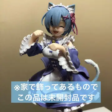 TAITO 렘 고양이 귀 메이드 버전 피규어