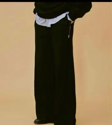 soerte 3WAY LOOSE INSIDE OUT SWEAT PANTS