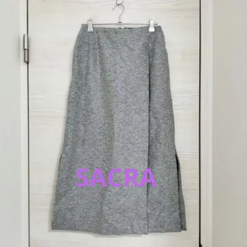 SACRA 미들 기장 스커트