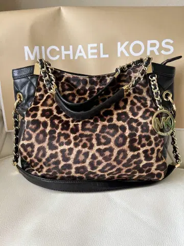 MICHAEL KORS 레오파드 무늬 숄더백 새상품급