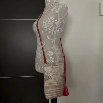 오비 리메이크 기모노 리메이크 숄더백 하카타 오리 허리띠 원피스에도