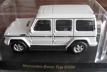 교쇼 땡스 Mercedes-Benz G500 미니카 화이트