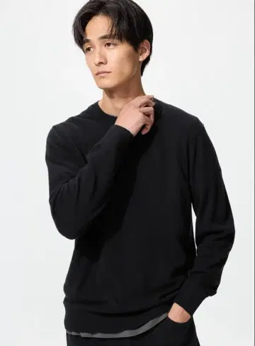 2026 새상품 UNIQLO 유니클로 100% 캐시미어 스웨터 블랙 L