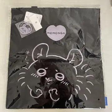 자수 토트백 모몽가