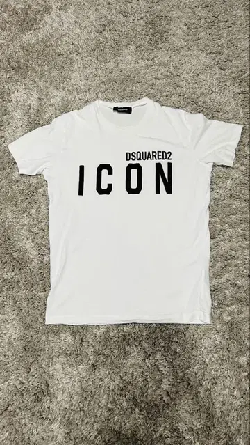 DSQUARED2 디스퀘어드 화이트 T셔츠 M