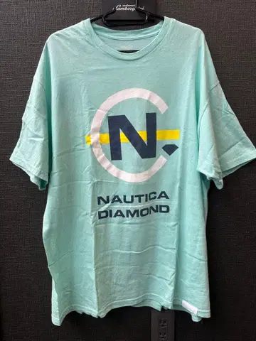 NAUTICA DIAMOND T셔츠 민트 그린 XL