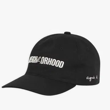 NEIGHBORHOOD 에네스베 콜라보 새상품 야구 모자 블랙
