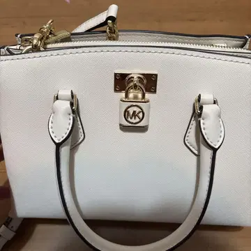 Michael Kors 화이트 핸드백