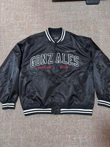 나일론 봄버 자켓 MARK GONZALES