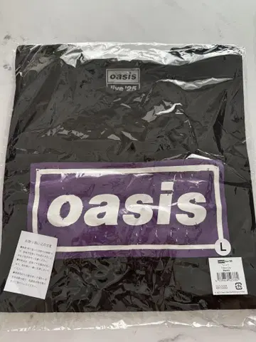 oasis TOKYO DOME T셔츠 L 사이즈
