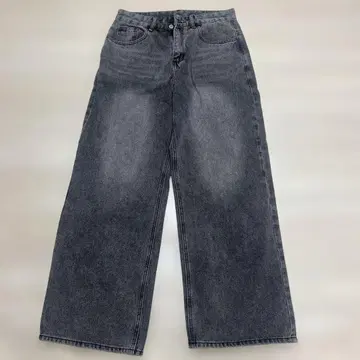 BONBONSTORE 블랙 데님 팬츠