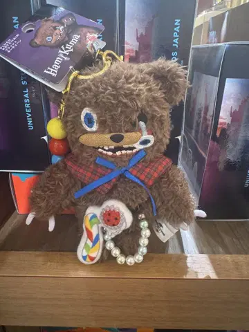 USJ 하미곰 스트랩 포함 마스코트 키체인