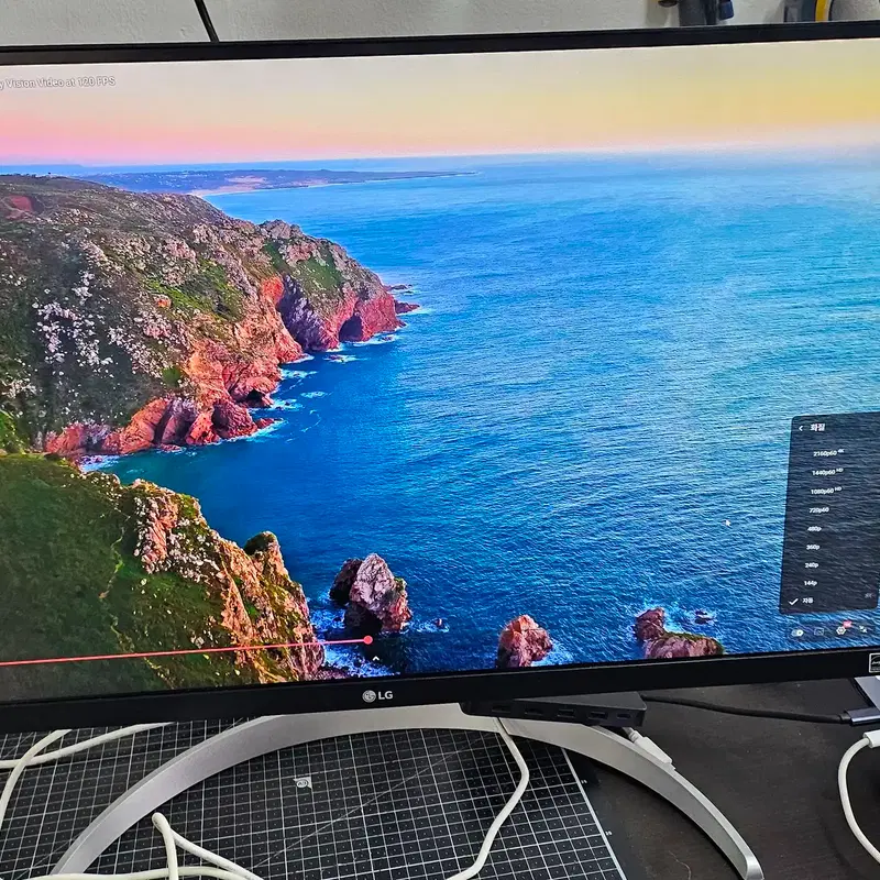 LG 27인치 60Hz 4K UHD IPS 모니터 27UP850N