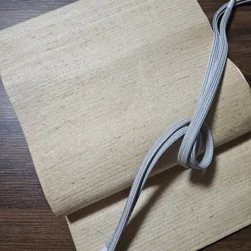 자연 직물 칡 직물 후쿠로 오비 진품